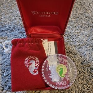 Disney and Waterford Crystal ornament